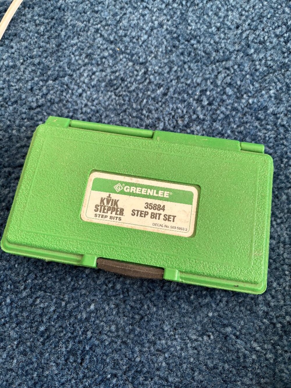 greenlee stepper step bits: 35884